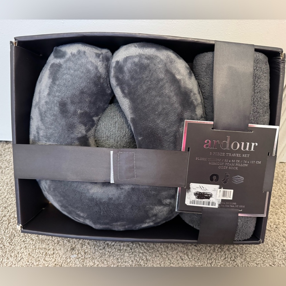 Ardour 3 Piece Travel Set Grey